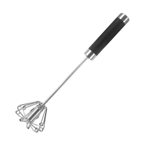 Stainless Steel Manual Egg Beater and Mixer Tool