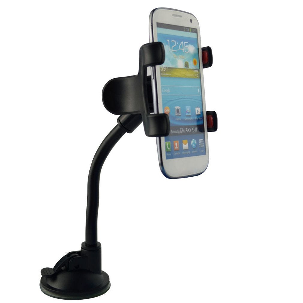 360-Degree Rotating Car Phone Mount with Suction Cup
