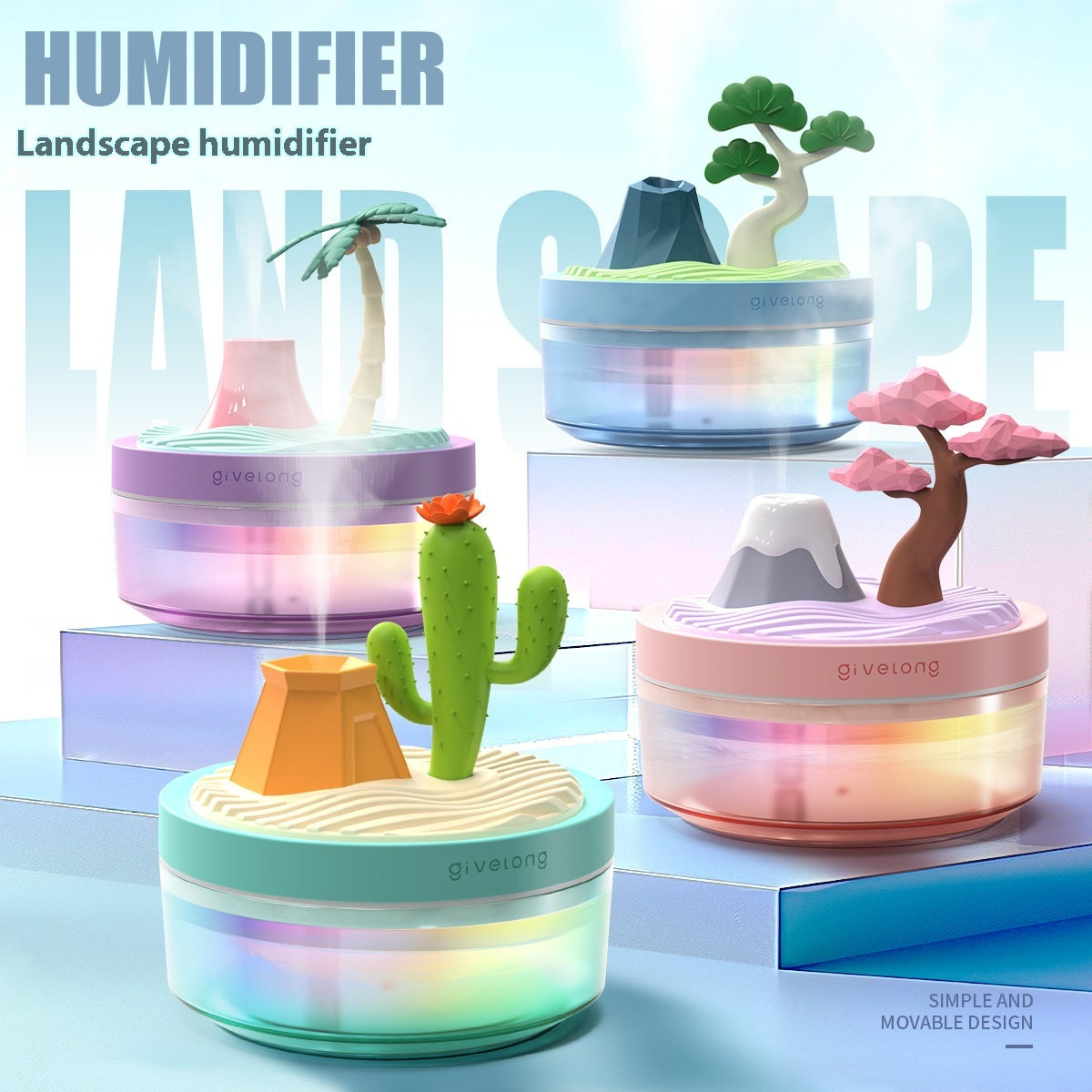 Portable USB Aroma Humidifier
