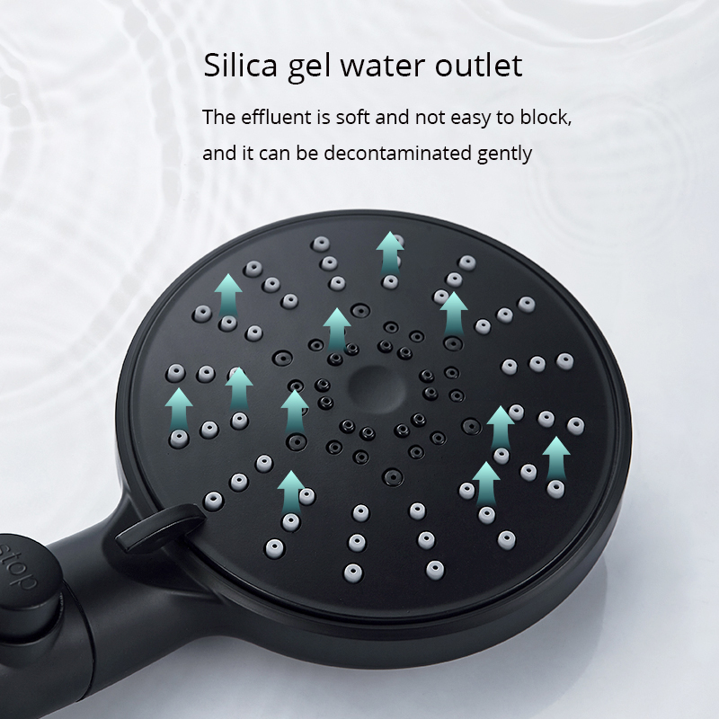 5-Mode Silicone Shower Head