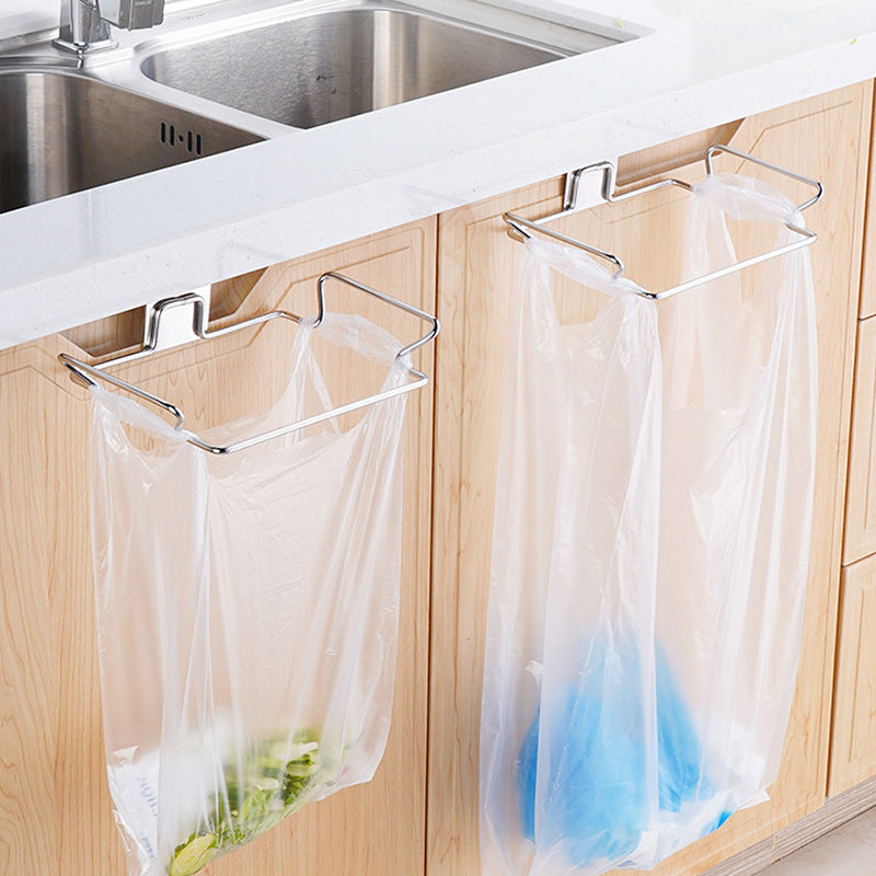 Stainless Steel Multi-functional Kitchen Garbage Bag Rack