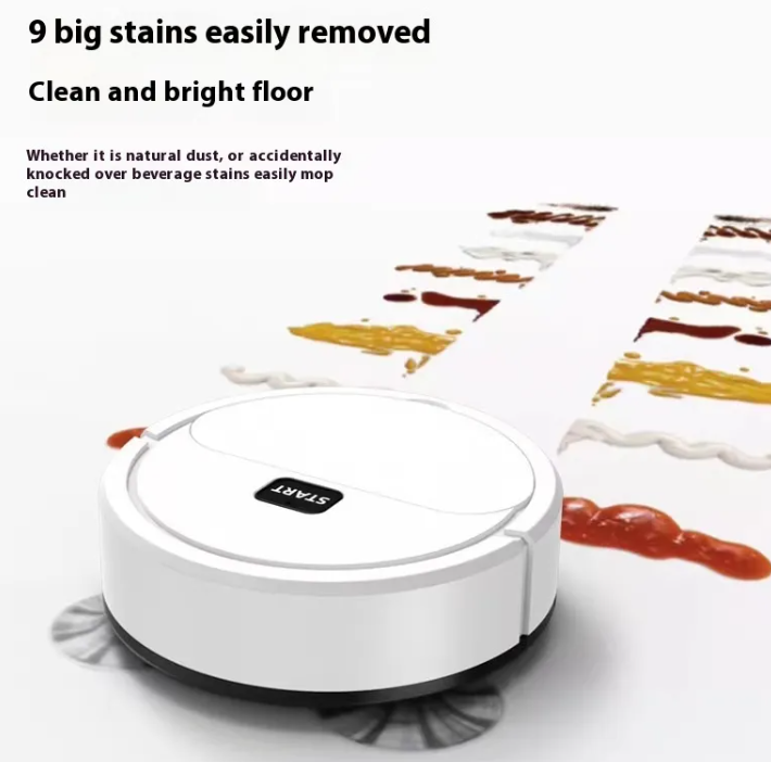 3-in-1 Robot Vacuum Cleaner - Sweeping, Mopping and Suction