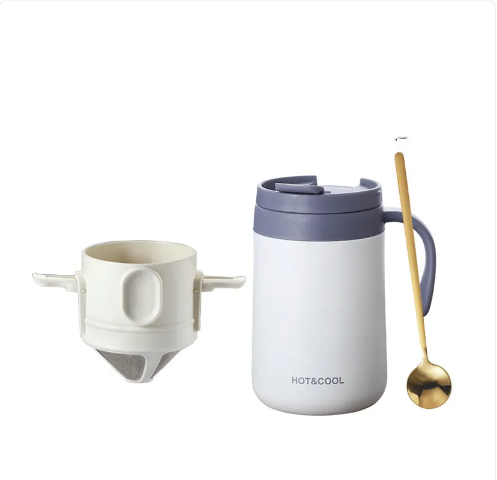 Reusable Coffee Filter - Stainless Steel Paperless Coffee Cup