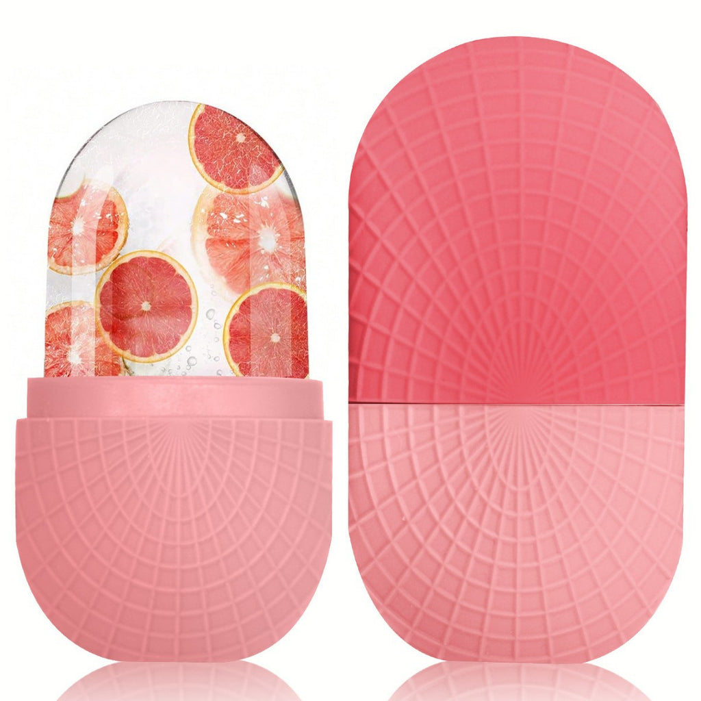 Silicone Facial Ice Tray Massager