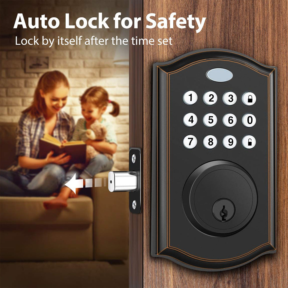 Smart Square Password Electronic Door Lock for Hotels