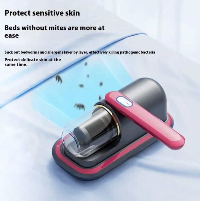 Mattress Vacuum Cleaner - Cordless Handheld Bed & Dust Mite Cleaner