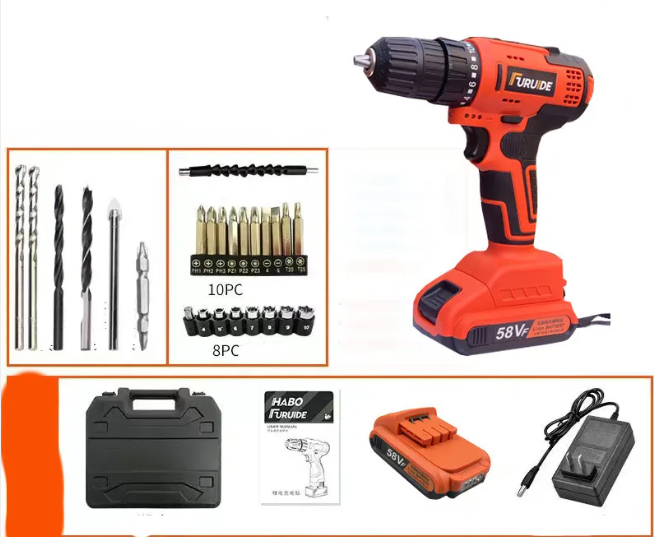 Multi-Function Impact Drill Set
