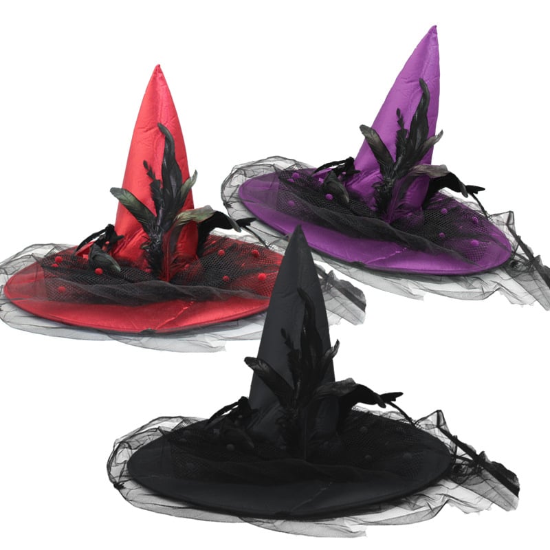 Witch Hat Decoration for Halloween and Easter Festivals