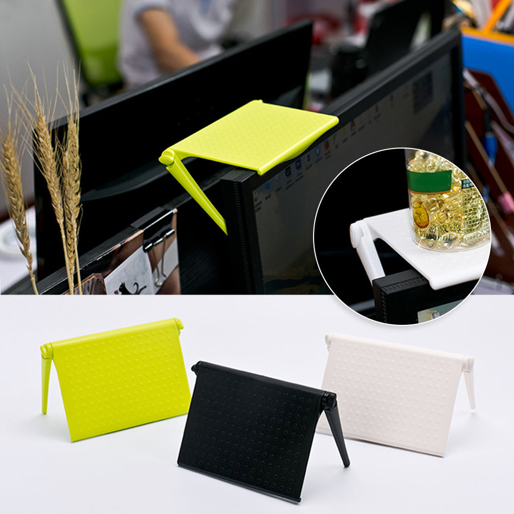 Monitor Storage Rack and Set-Top Box Holder