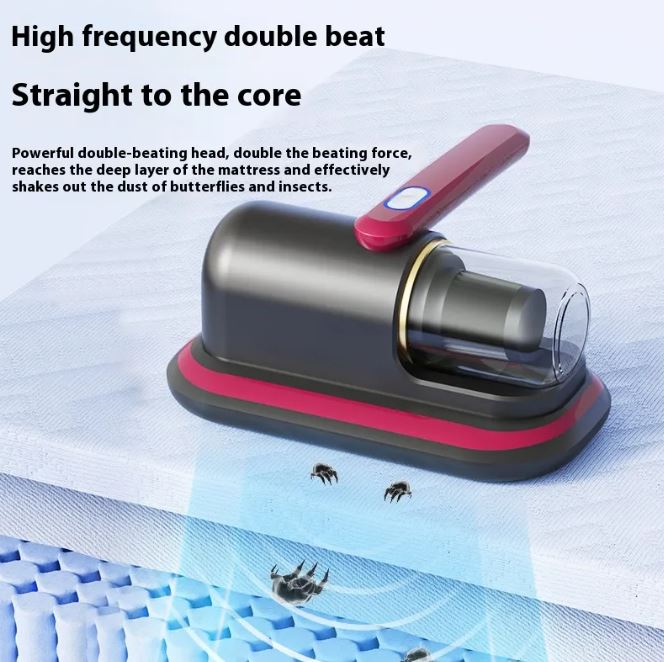 Mattress Vacuum Cleaner - Cordless Handheld Bed & Dust Mite Cleaner