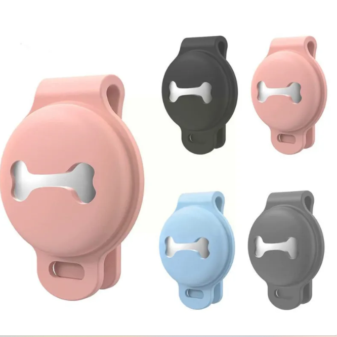 Silicone Protective Cover for Anti-lost Pet Locator Tracker (Bone Shape)