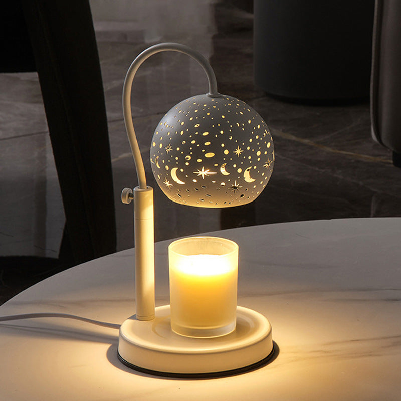 New Wax Melting Aroma Lamp with Hollow Shade