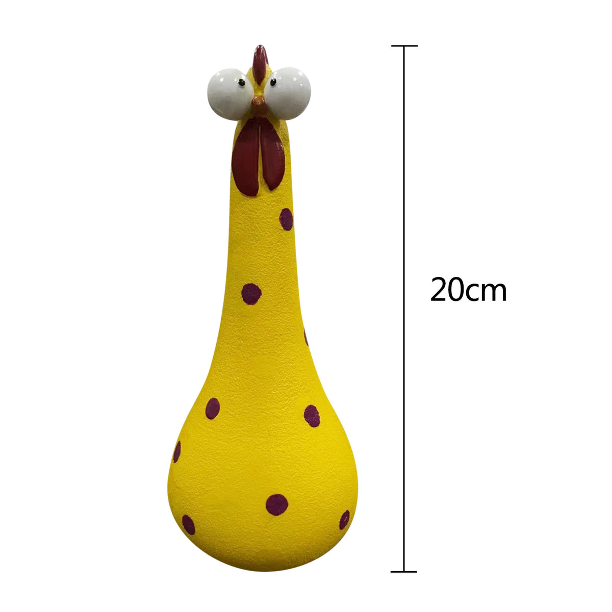 Long Neck Chicken Ornaments for Garden Decoration