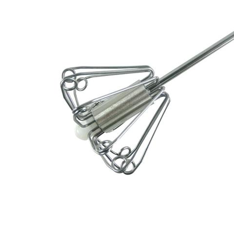 Stainless Steel Manual Egg Beater and Mixer Tool