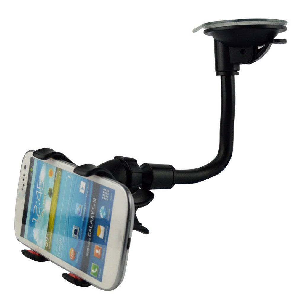 360-Degree Rotating Car Phone Mount with Suction Cup