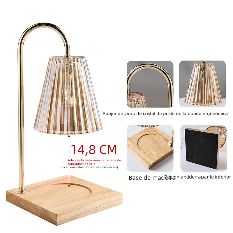 European Style Minimalist Wax Warmer Table Lamp