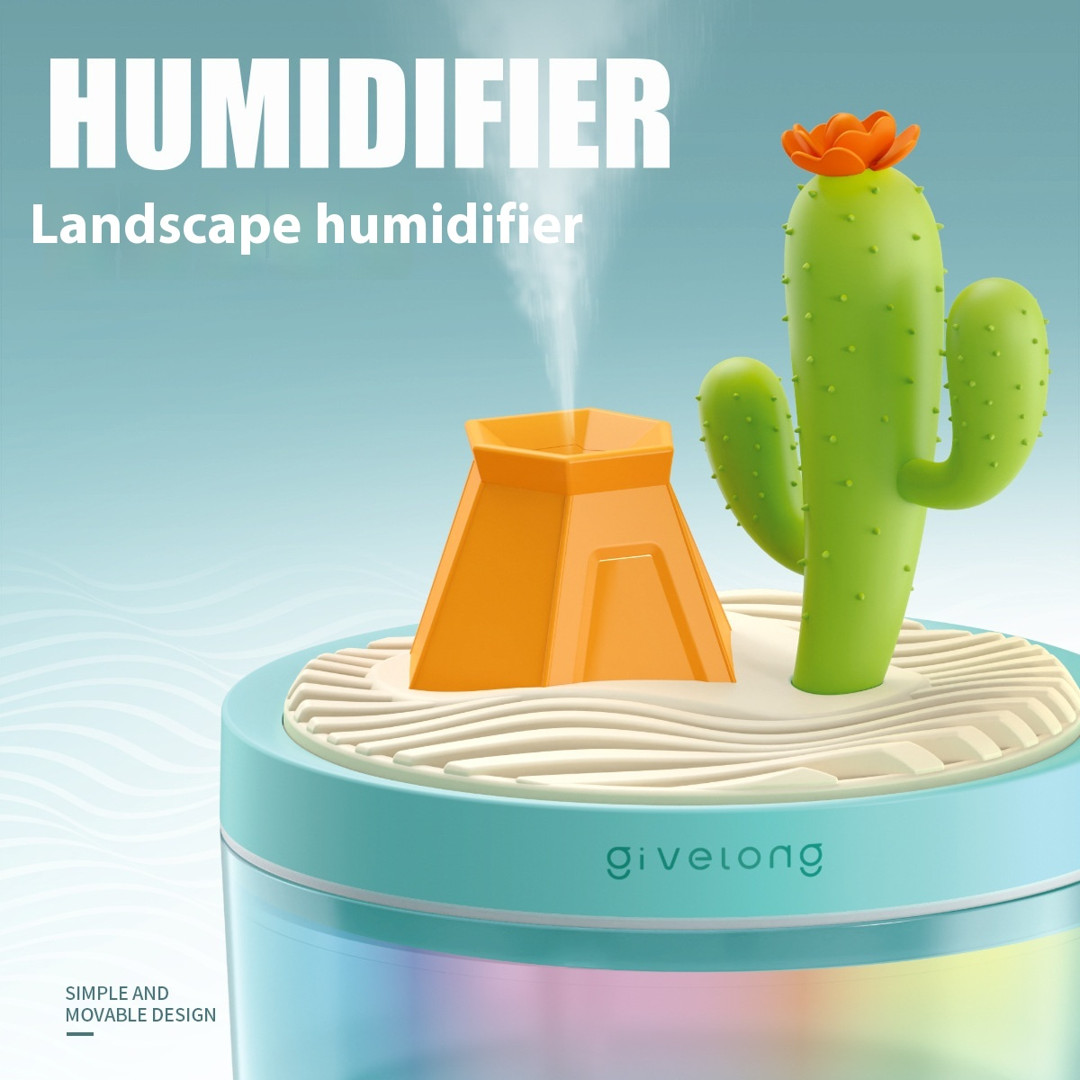 Portable USB Aroma Humidifier
