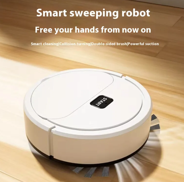 3-in-1 Robot Vacuum Cleaner - Sweeping, Mopping and Suction