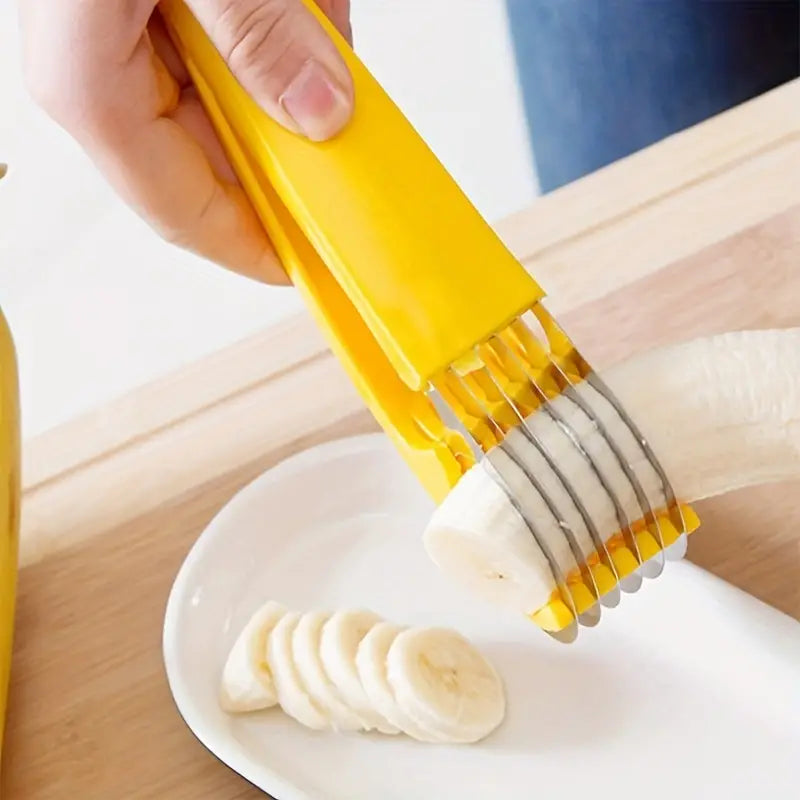Stainless Steel Hot Dog and Vegetable Slicer Tool