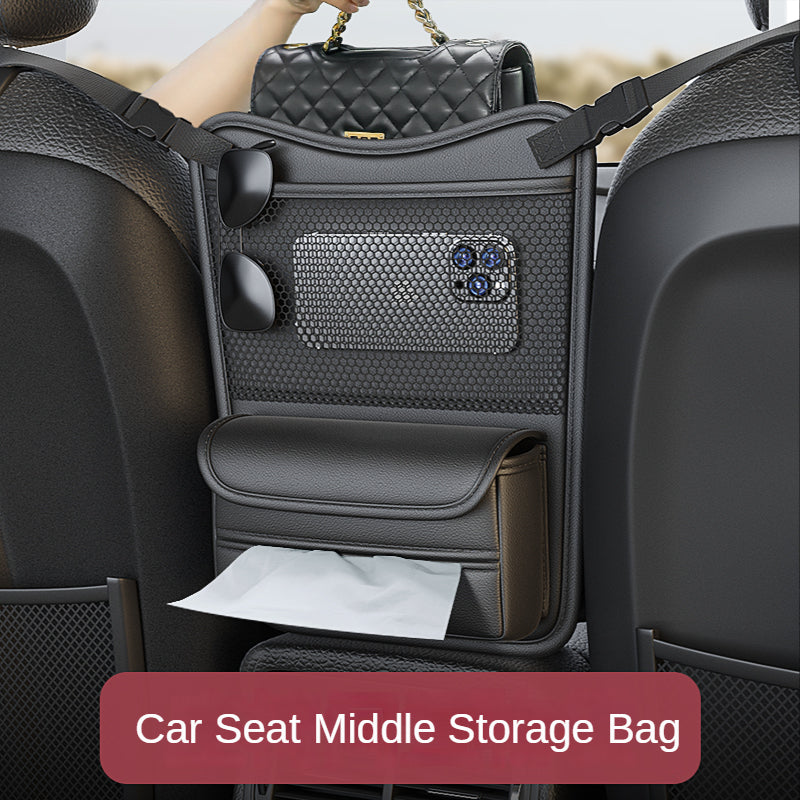 Car Central Seat Storage Bag - Multifunctional Hanging Organizer