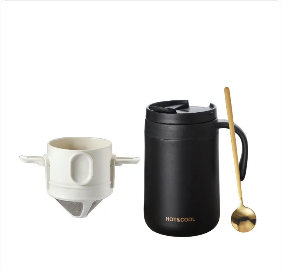 Reusable Coffee Filter - Stainless Steel Paperless Coffee Cup