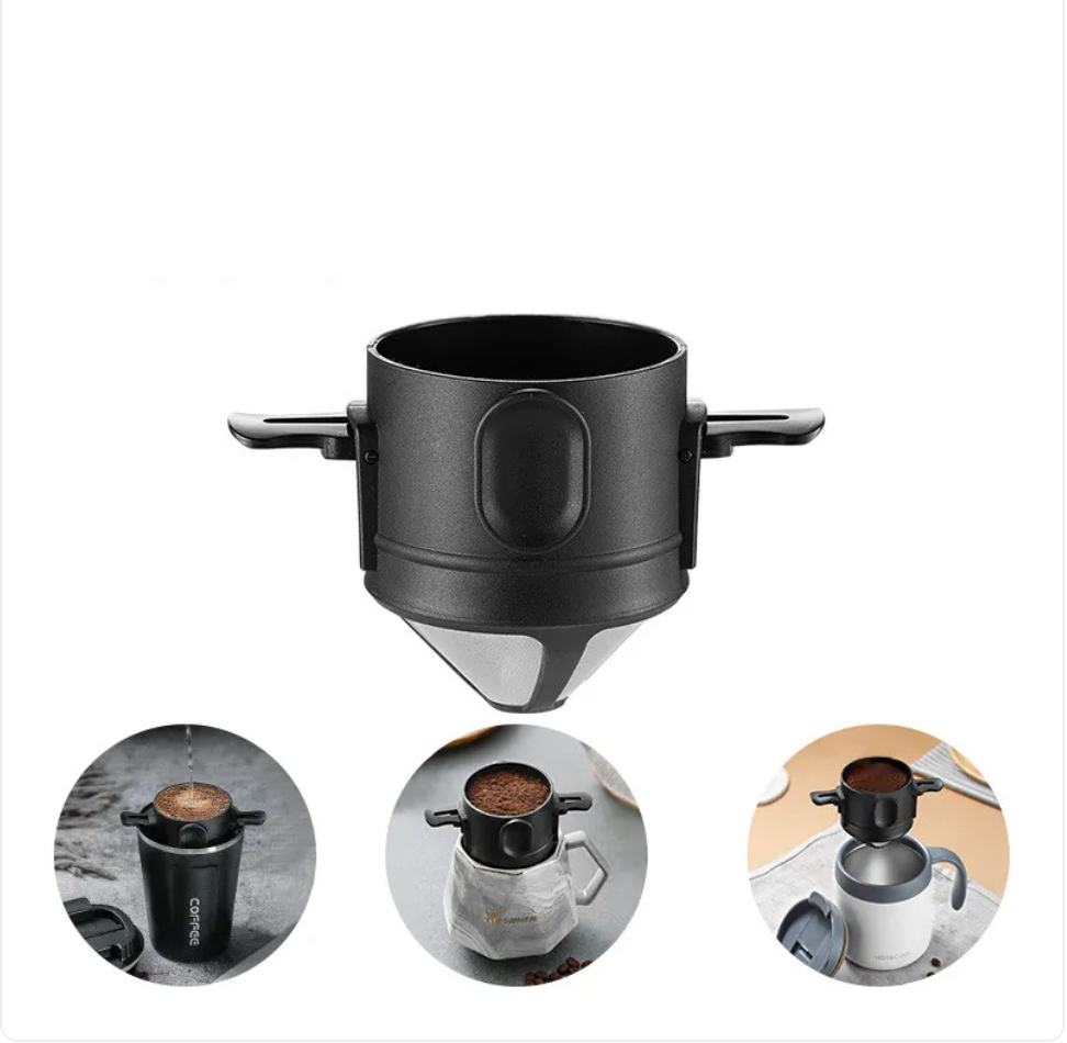 Reusable Coffee Filter - Stainless Steel Paperless Coffee Cup