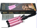 Three Barrel Electric Curling Iron