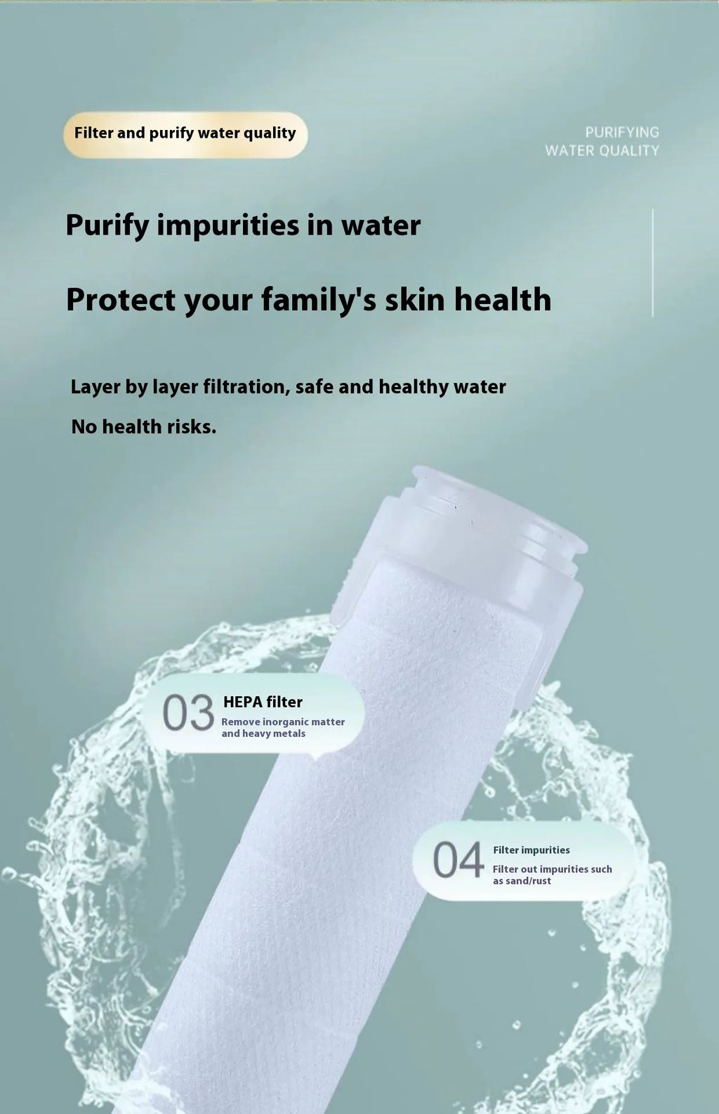 Filtered Shower Head