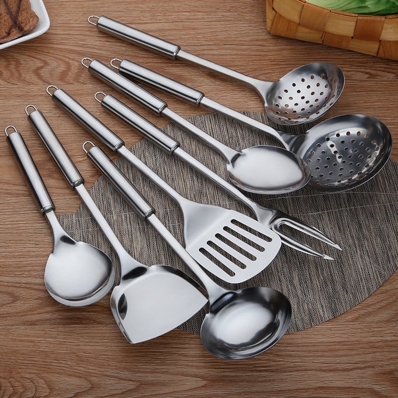 Stainless Steel Anti-Scald Kitchen Spatula Utensil