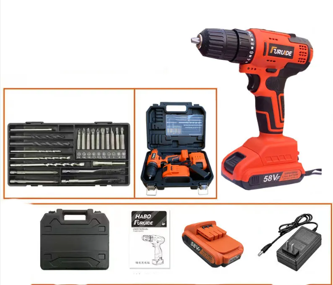 Multi-Function Impact Drill Set