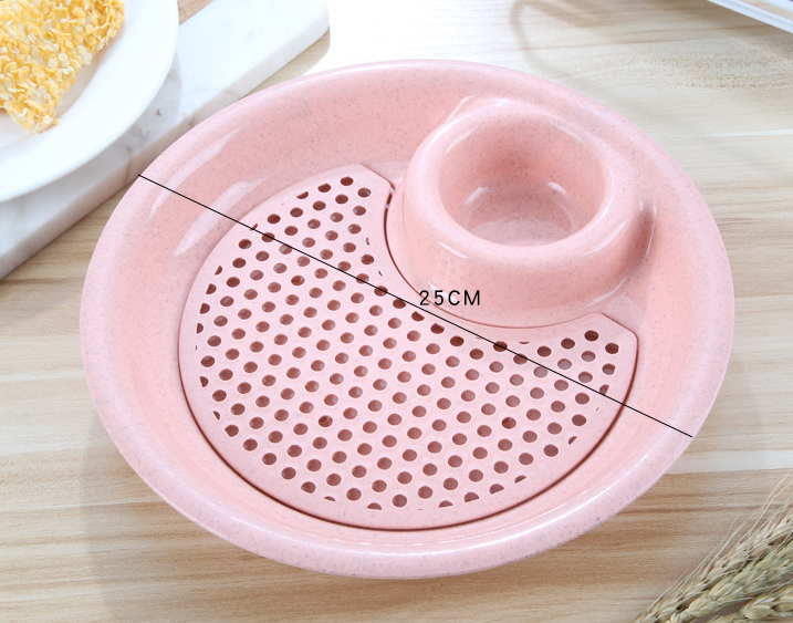 Dumpling Drain Tray - Plastic Serving Dish