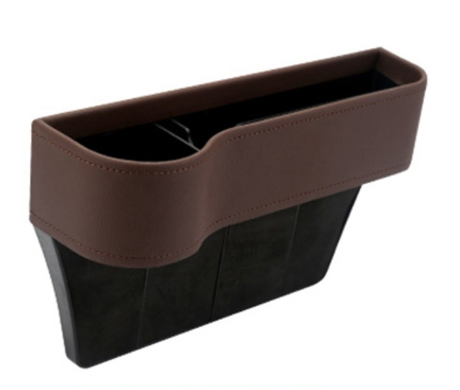 Car Seat Gap Storage Box with Cup Holder and Organizer